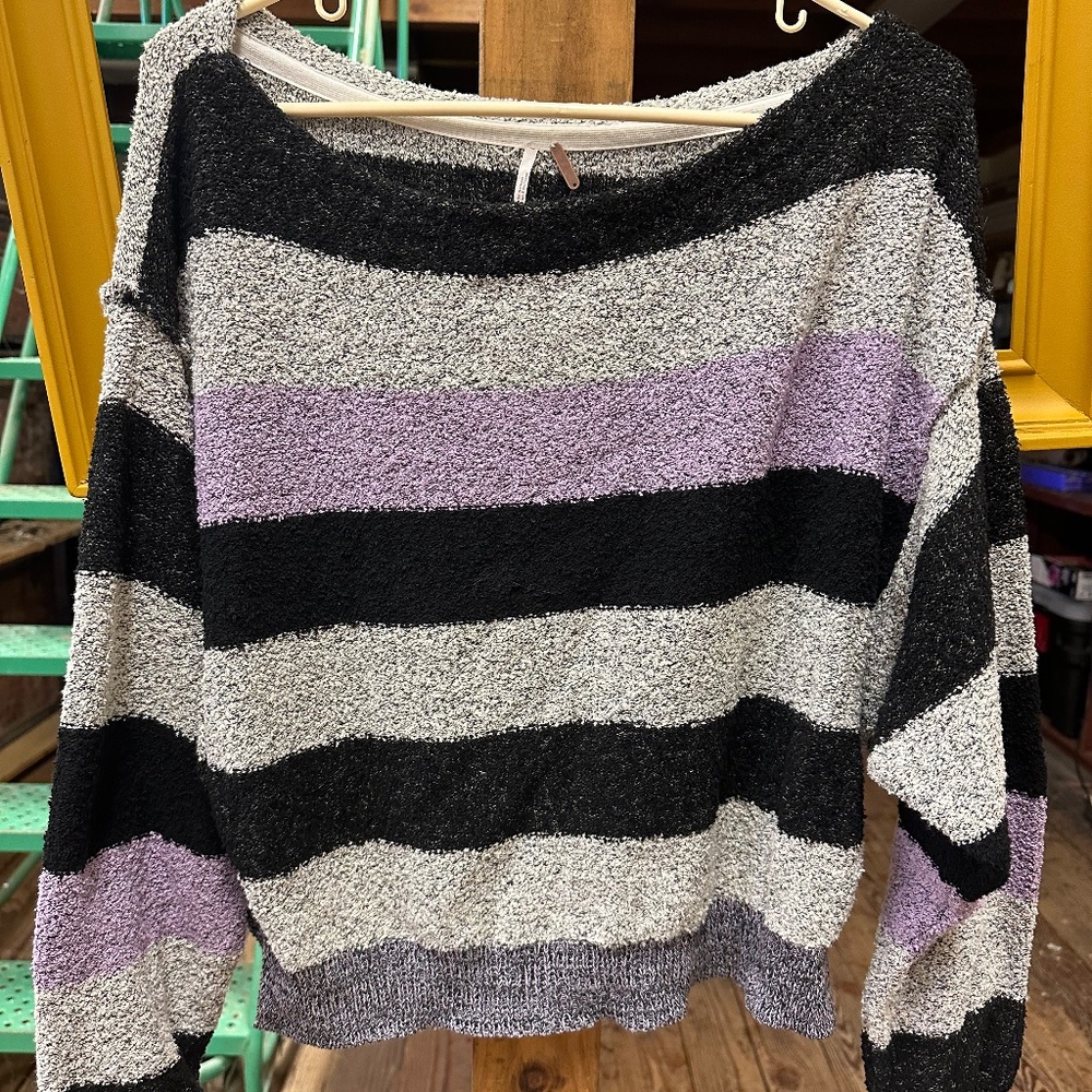 Free People striped sweater - size Medium